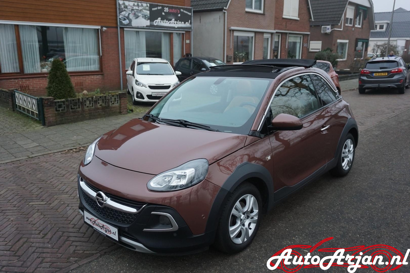 Opel ADAM - 1.0 Turbo Rocks Favourite Leer, Open dak! - AutoWereld.nl