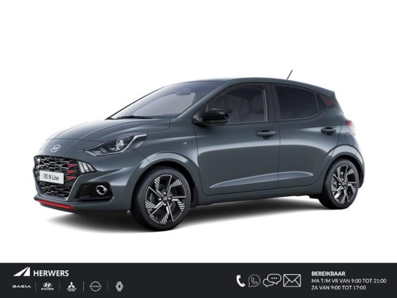 Hyundai i10 - 1.0 T-GDI N Line 5-zits / €1000,- Voordeel Op Nieuwprijs / Rijklaarprijs / Direct Leverbaa - AutoWereld.nl