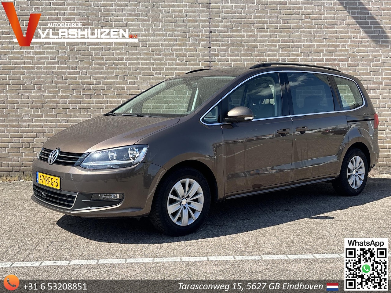 Volkswagen Sharan - 2.0 TDI Comfortline | € 7.950,- NETTO! | Cruise | Climate | Navi | PDC | - AutoWereld.nl