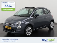Fiat 500 C - 1.2 Lounge | All-in 336, - Private Lease | Zondag Open