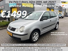 Volkswagen Polo - 1.2-12V Comfortline Eind 2003, apk 2026 uitsluitend op afspraak