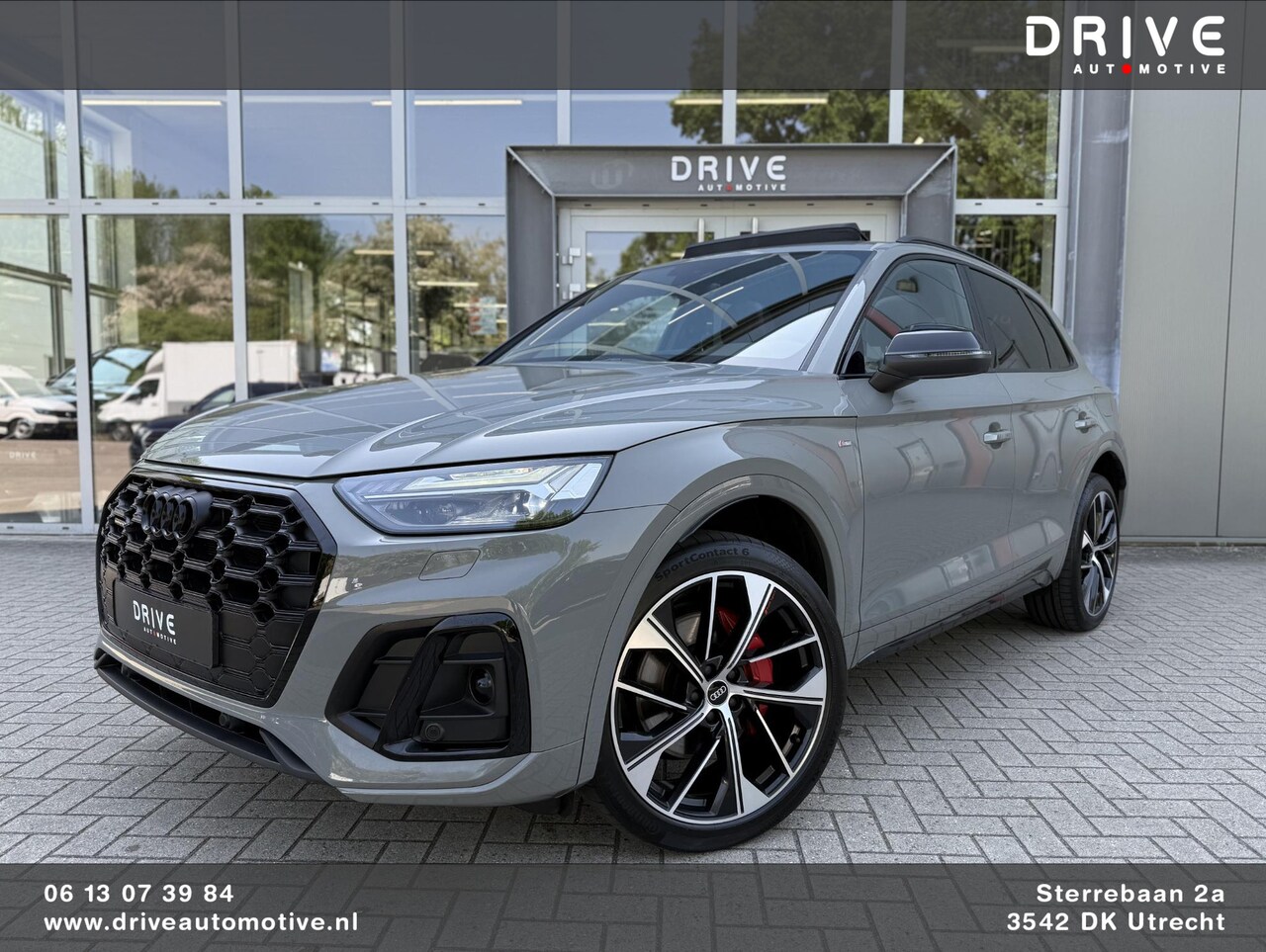 Audi Q5 - 55 TFSI e quattro S-Line Competition Quantum Grey|Pano|B&O|Memory|Matrix|21"| - AutoWereld.nl