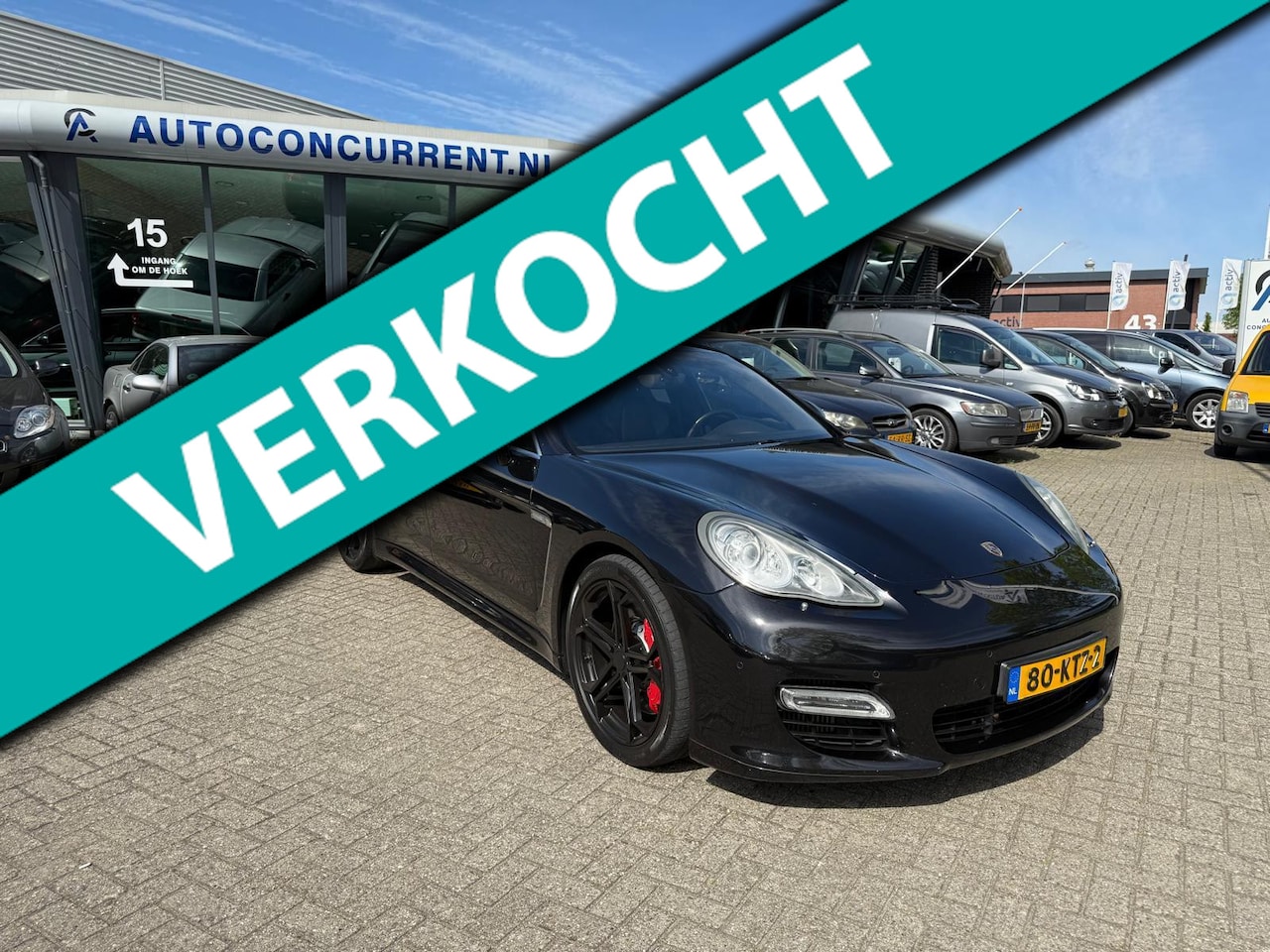 Porsche Panamera - 4.8 Turbo 4.8 Turbo, Bose, Sport chrono, Inruil mogelijk. - AutoWereld.nl