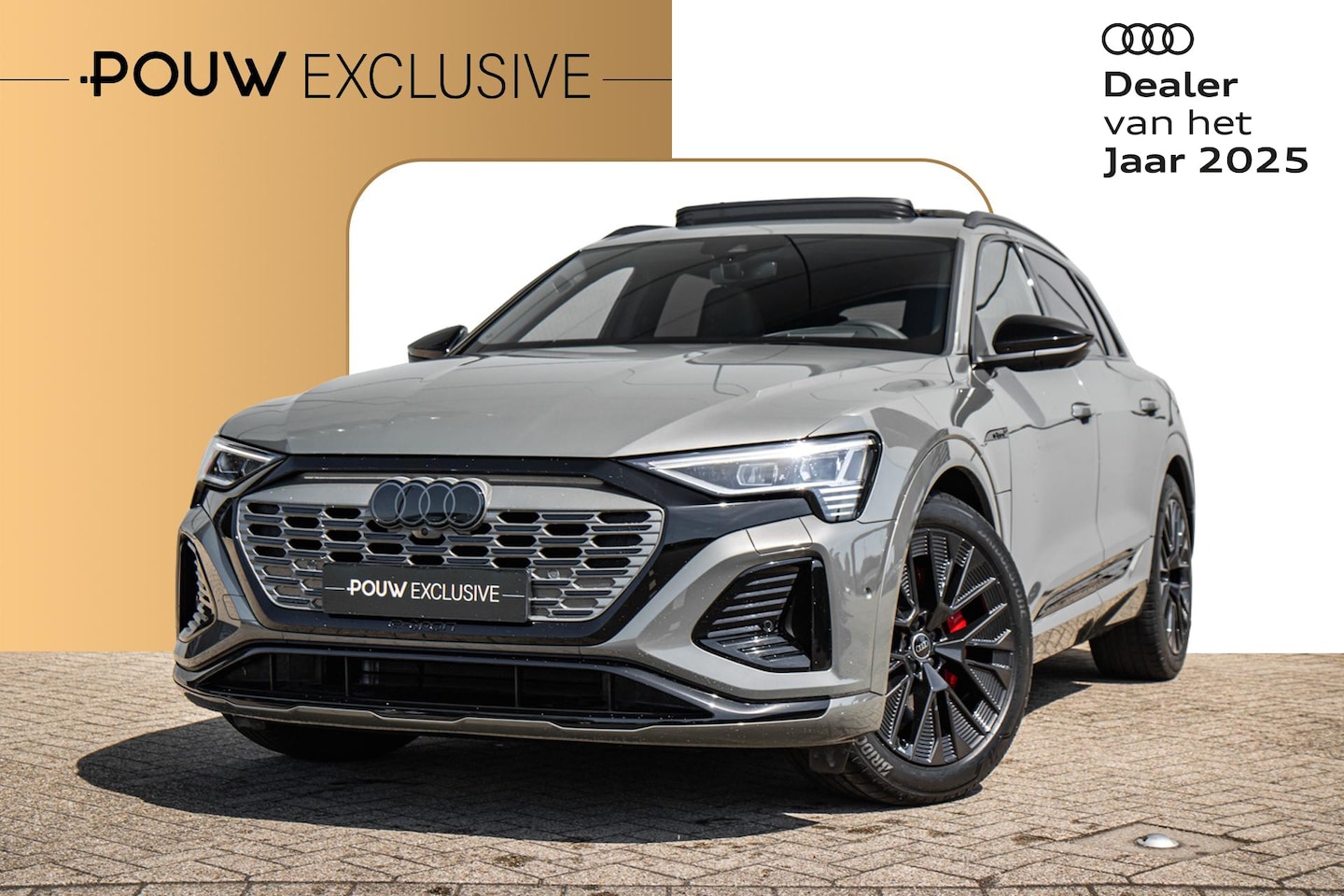 Audi Q8 e-tron - 55 408pk quattro S Edition 115 kWh | Panoramadak | Head-up Display | 21" LM Velgen | B&O S - AutoWereld.nl