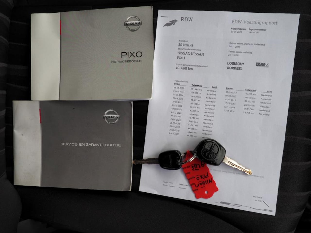 Nissan Pixo - 1.0 Look AIRCO ELEK. PAKKET NL AUTO LAGE KM!