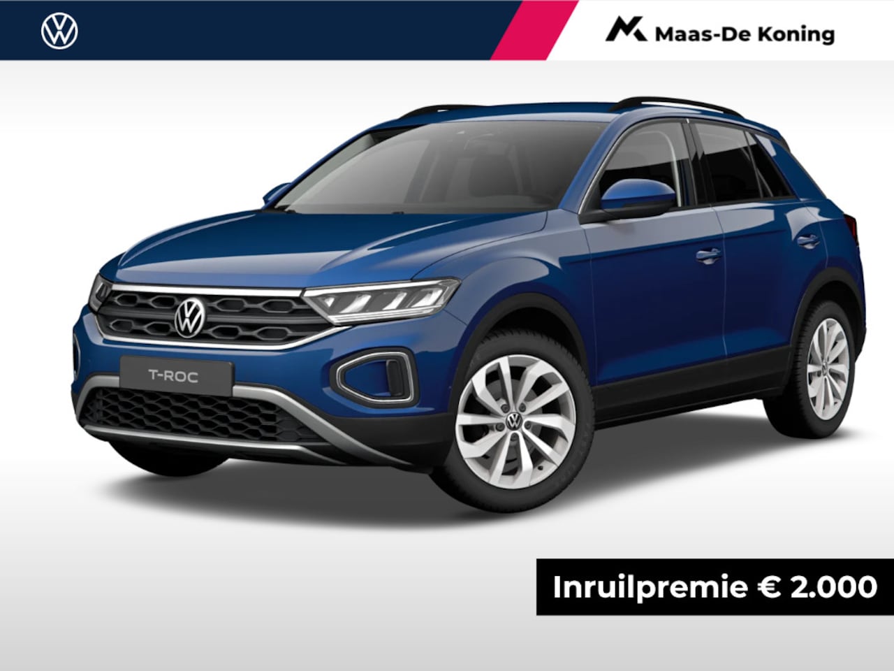 Volkswagen T-Roc - Life Edition 1.0 TSI 116 pk 6 versn. Hand · Achteruitrijcamera · Parkeersensoren voor en a - AutoWereld.nl