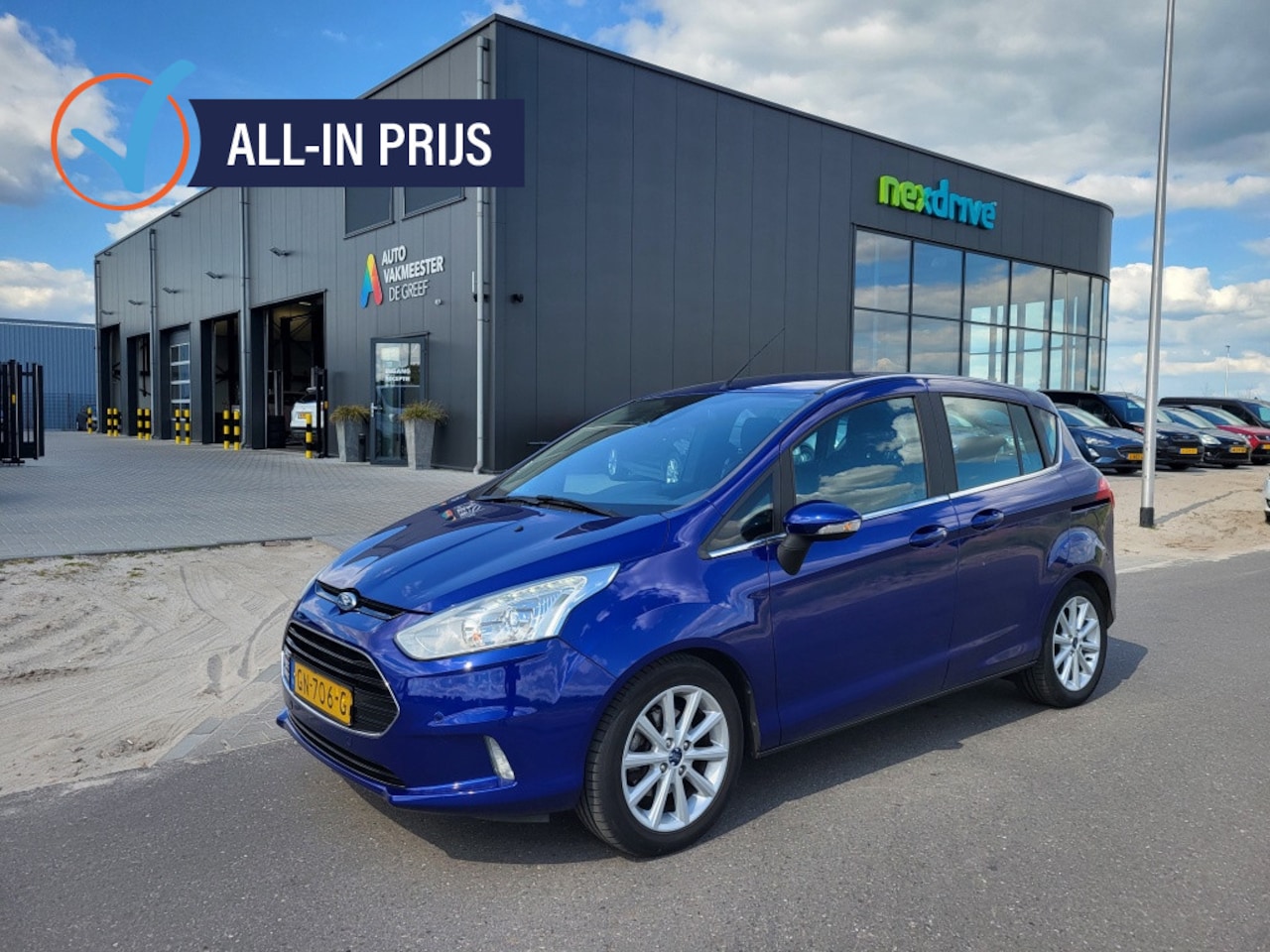Ford B-Max - 1.0 Ecoboost 100 pk Titanium Camera, nieuwe distributieriem - AutoWereld.nl