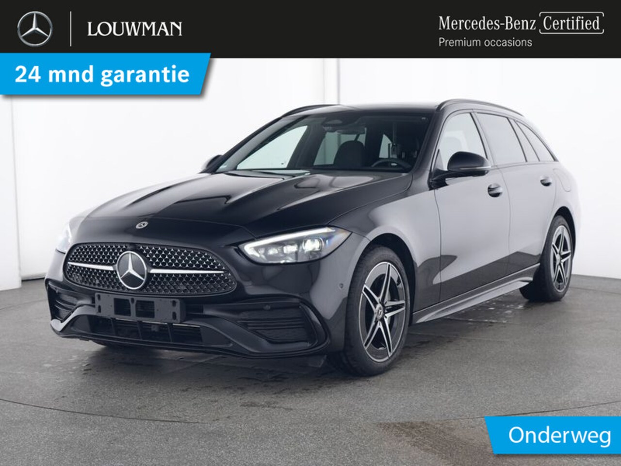Mercedes-Benz C-klasse Estate - 300 e AMG Plug-In Hybride Edition AMG-Line | Night Pakket | Trekhaak | Panorama Schuif-Kan - AutoWereld.nl