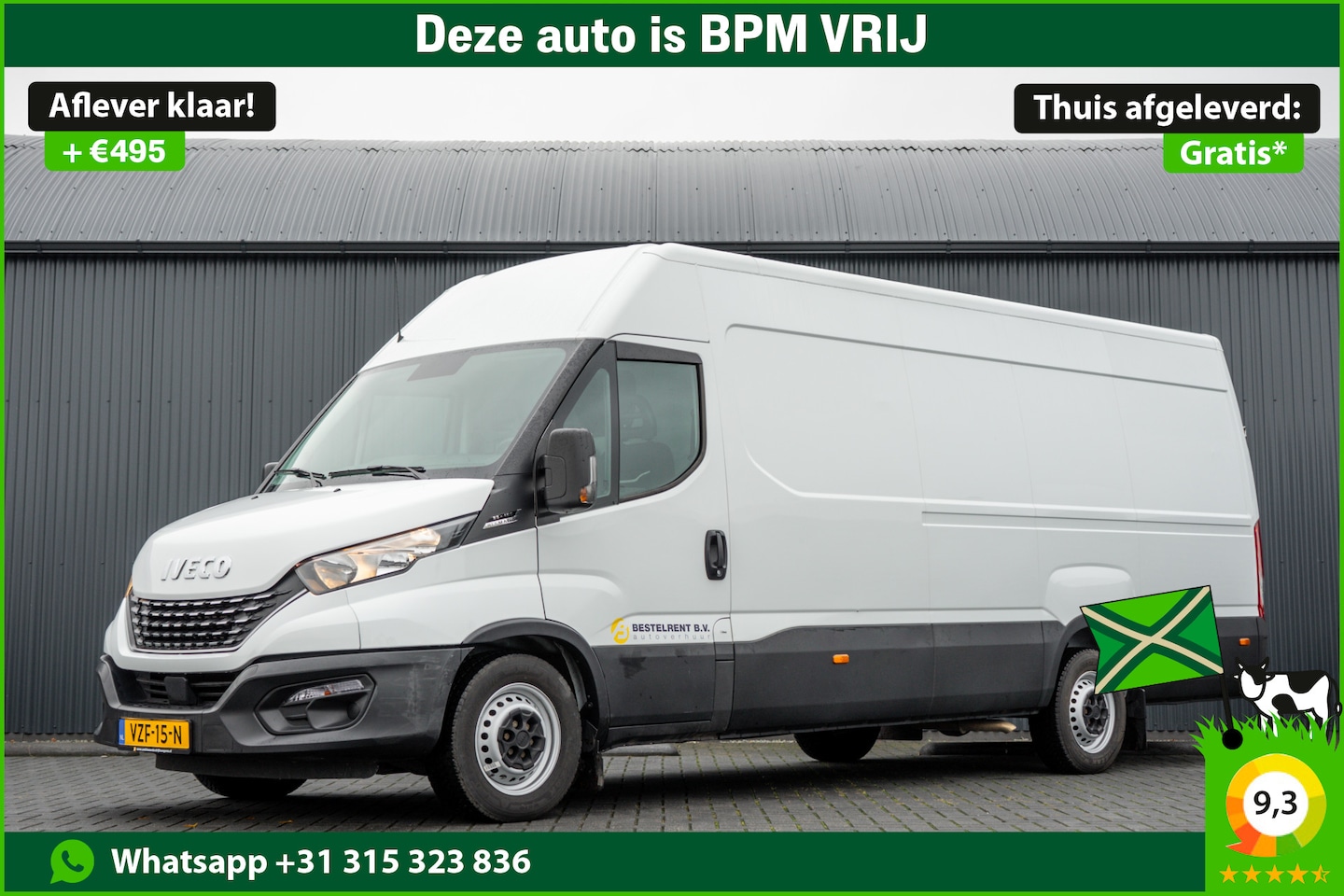Iveco Daily - 35S16V L4H2 | Automaat | Euro 6 | 157 PK | Climate | 3500 KG Trekgewicht | MF Stuur | 3-Pe - AutoWereld.nl