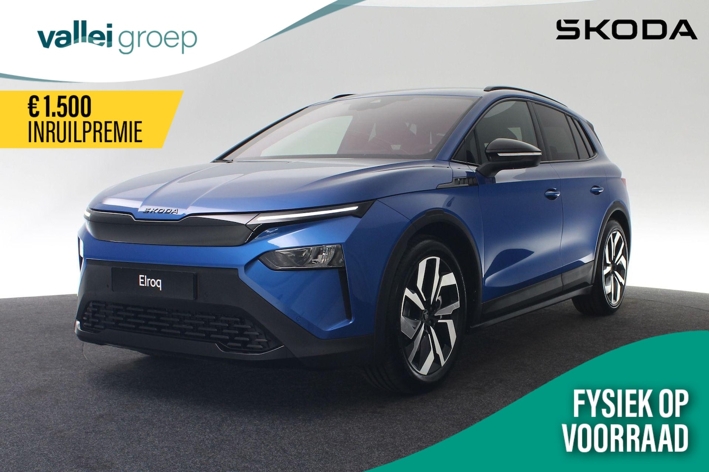 Skoda Elroq - Sportline 210 kW / 286 pk | Trekhaak | Camera | Stoelverwarming | Side Assist | Keyless - AutoWereld.nl