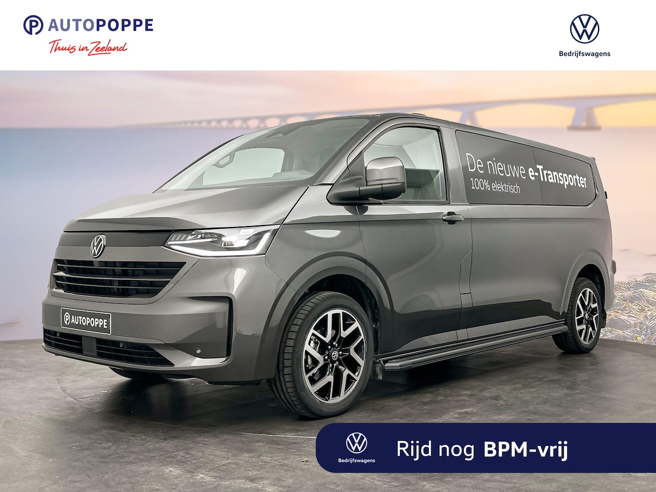 Volkswagen Transporter - Bedrijfswagens Style Intro L2 Elektromotor 210 kW (286 pk) 3500 m - AutoWereld.nl