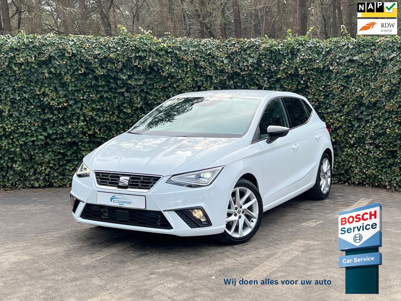 Seat Ibiza - 1.0 EcoTSI FR | Carplay | LED | 17' inch | PDC - AutoWereld.nl