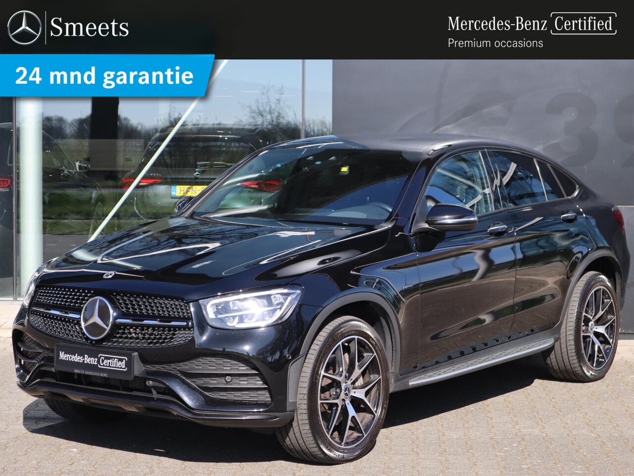 Mercedes-Benz GLC-klasse Coupé - 300e 4MATIC Business Solution AMG line | Dodehoekassistent | LED | Navigatie | Keyless Ent - AutoWereld.nl