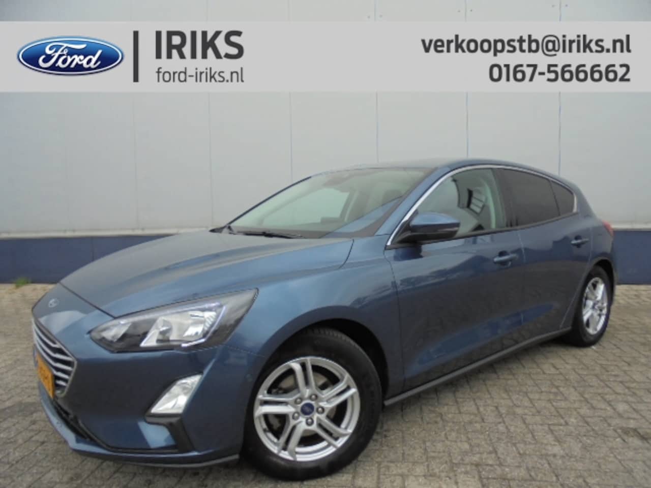 Ford Focus - 1.0 EcoBoost 100pk Trend Edition Business/ Navigatie / Trekhaak. - AutoWereld.nl