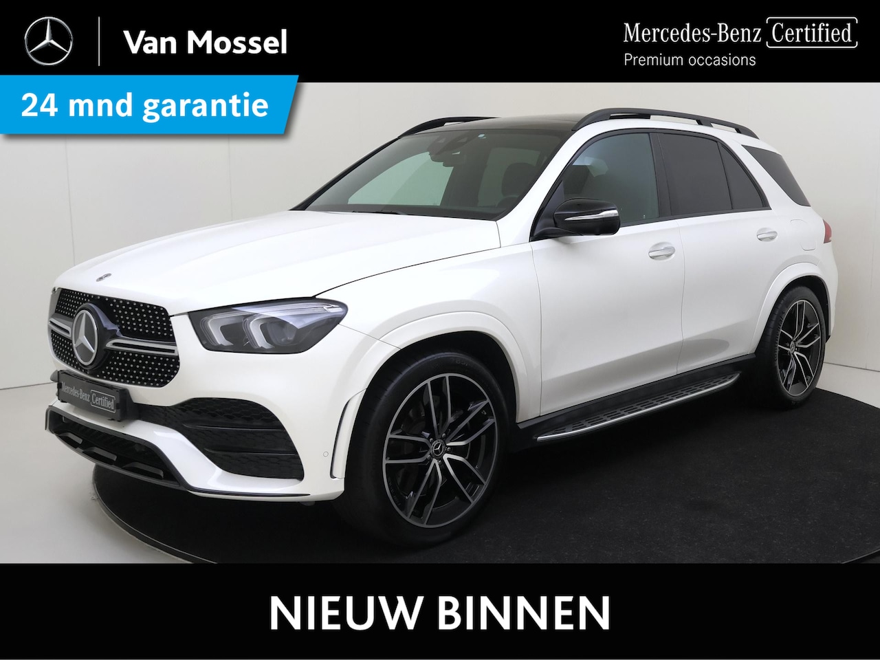 Mercedes-Benz GLE-Klasse - 350 e 4MATIC Premium Plus / AMG/ Panoramadak/ 22 inch/ AIRMATIC/ Night/ Head Up/ Burmester - AutoWereld.nl