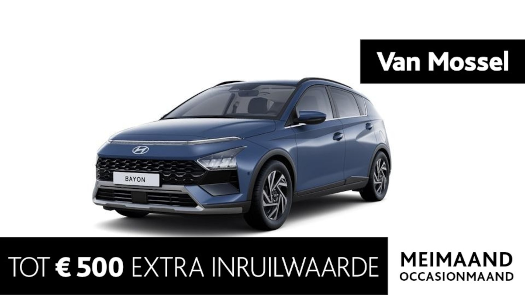 Hyundai Bayon - 1.0 T-GDI Premium Sky | Schuif/ kantel dak | LED verlichting | Facelift | - AutoWereld.nl