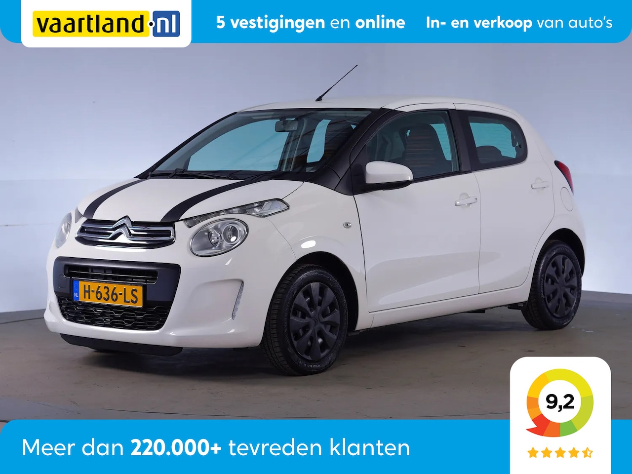 Citroën C1 - 1.2 PureTech Shine [Navi Keyless Airco] - AutoWereld.nl