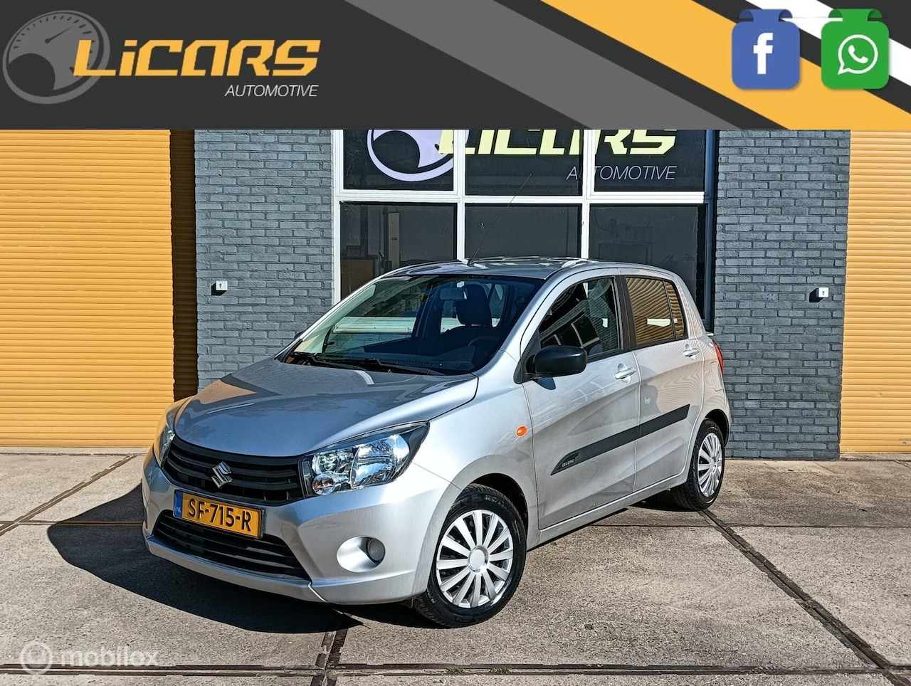 Suzuki Celerio - 1.0 Airco/parkeersensoren/navigatie - AutoWereld.nl