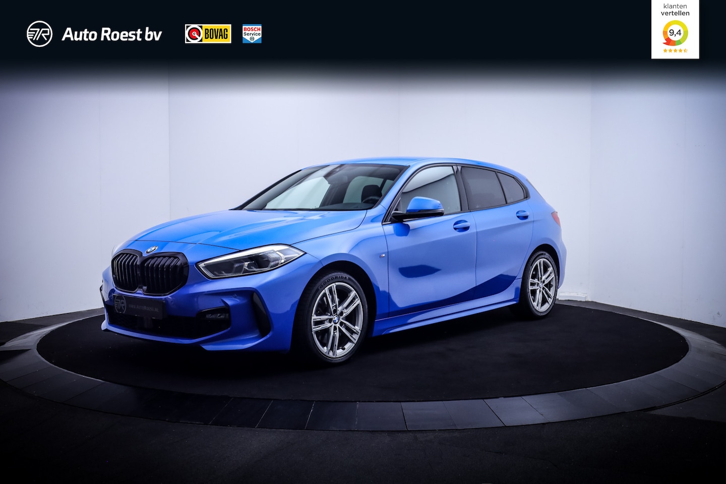 BMW 1-serie - 118iA M-SPORT High Executive FULL LED | CARPLAY | NAVI | STOELVERW | DAB | CLIMA | CRUISE - AutoWereld.nl