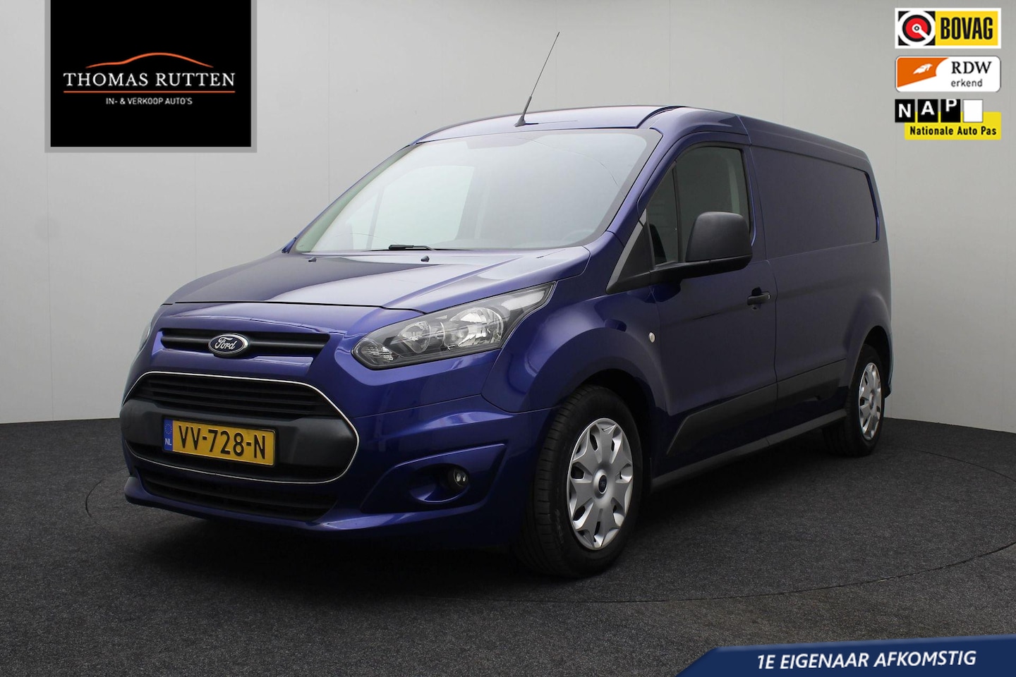 Ford Transit Connect - 1.6 TDCI L2 Trend 2016 MARGE | 1e eigenaar | NAP | Airco | Elektrische ramen | Trekhaak | - AutoWereld.nl