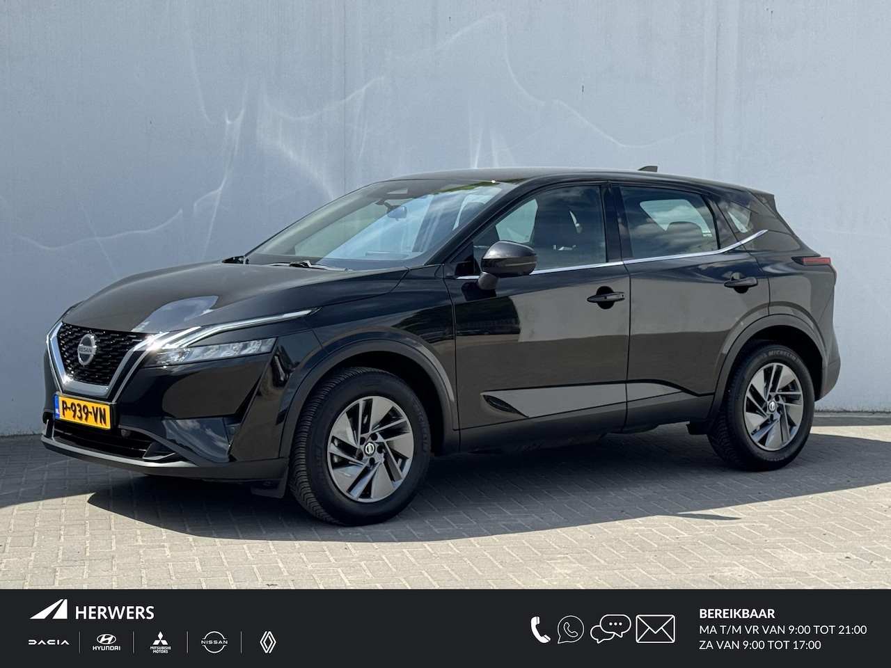 Nissan Qashqai - 1.3 MHEV Business Access / Navigatie / 360 Camera / Lichtmetalen velgen / Trekhaak (1400kg - AutoWereld.nl
