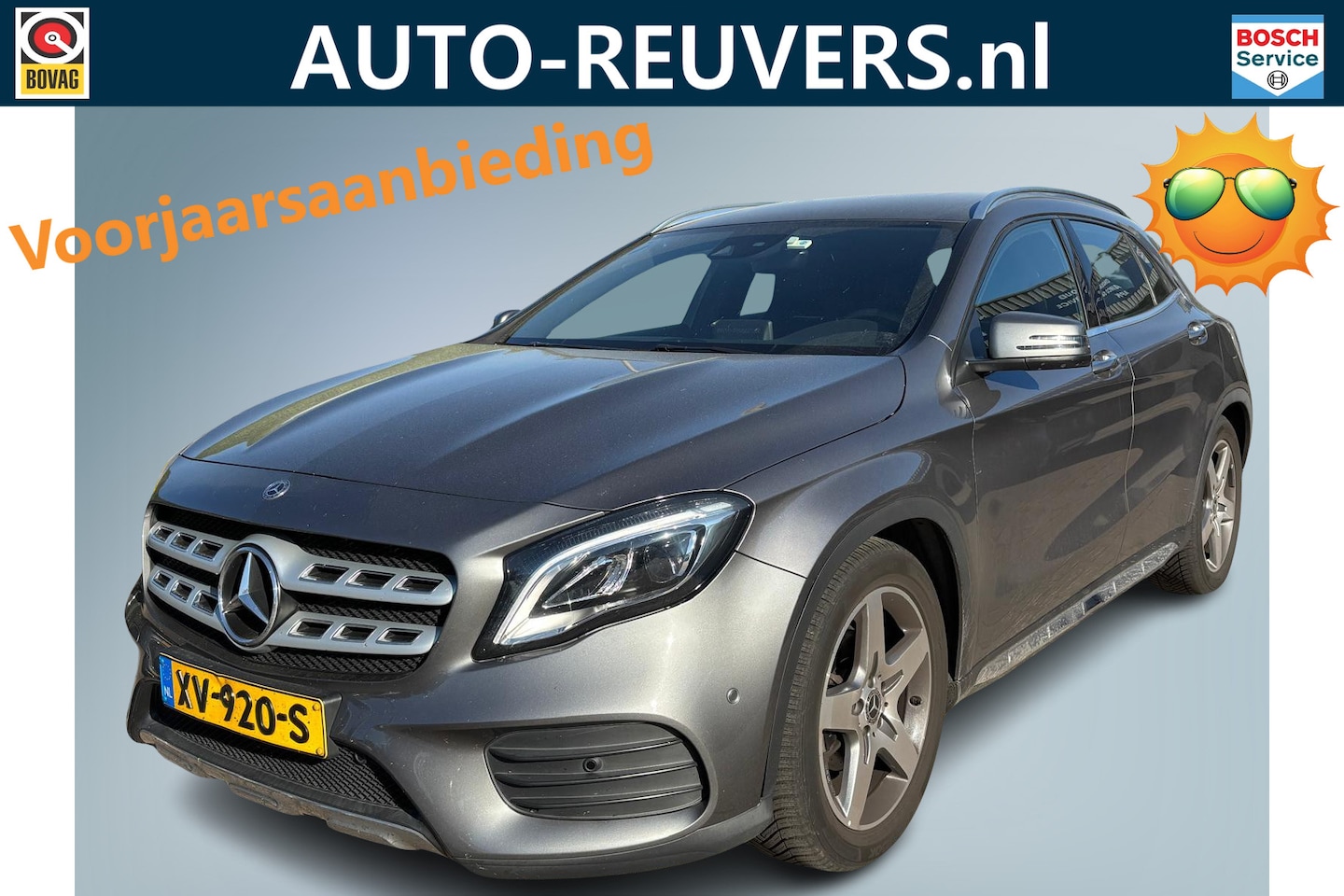 Mercedes-Benz GLA-Klasse - 180 Business Solution AMG / LED / Navi / Leder / Trekhaak / 4S band - AutoWereld.nl