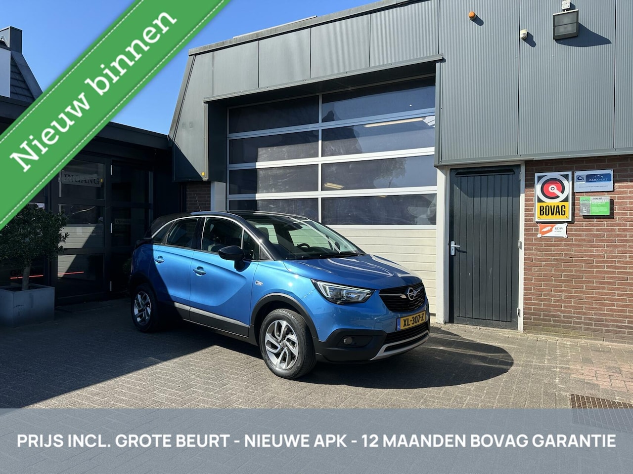 Opel Crossland X - 1.2 Turbo AUTOMAAT Innovation ECC/CARPLAY *ALL-IN PRIJS* - AutoWereld.nl