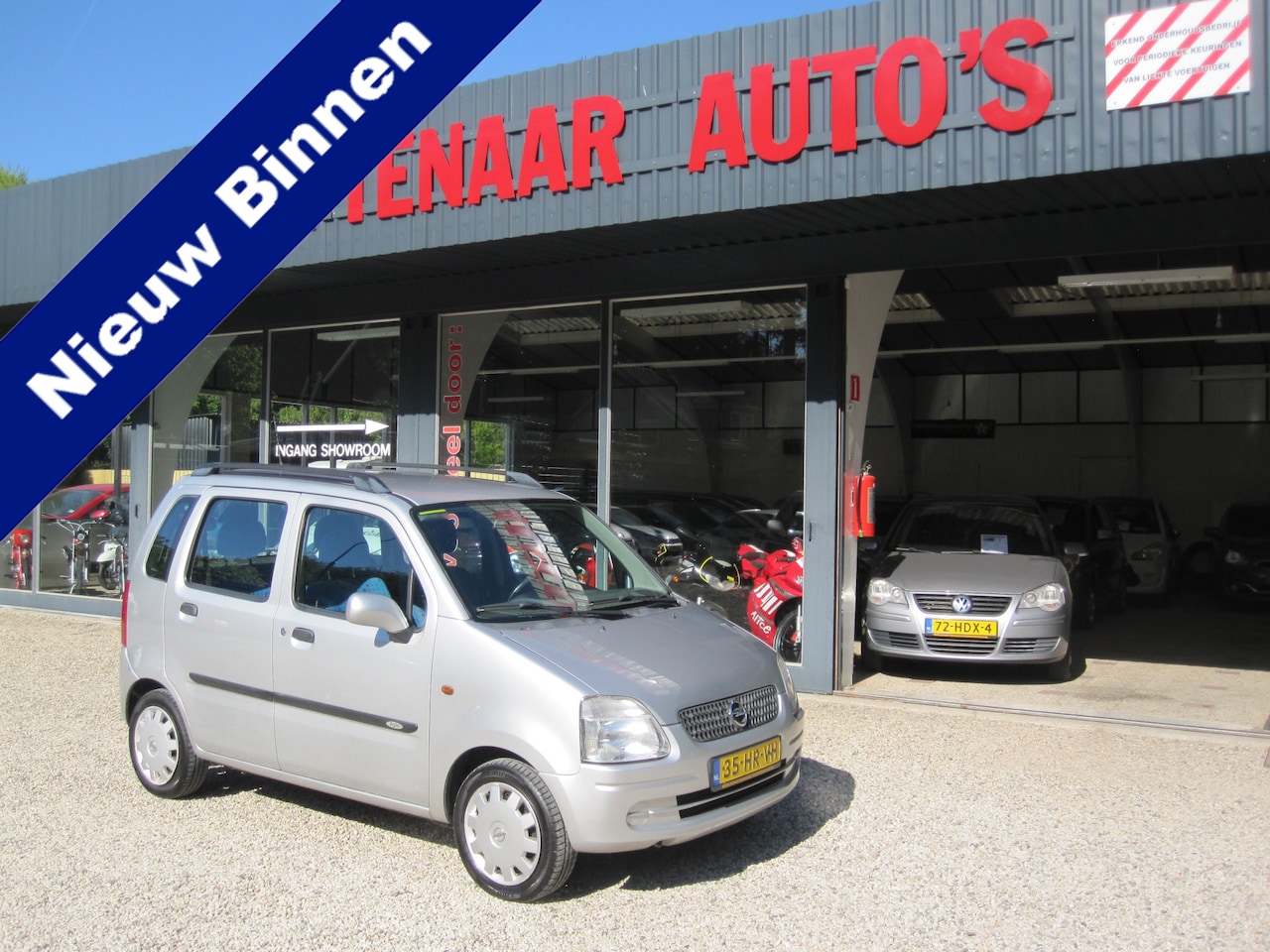Opel Agila - 1.2-16V Comfort zeer nette auto met trekhaak  apk 29-10-2025 - AutoWereld.nl