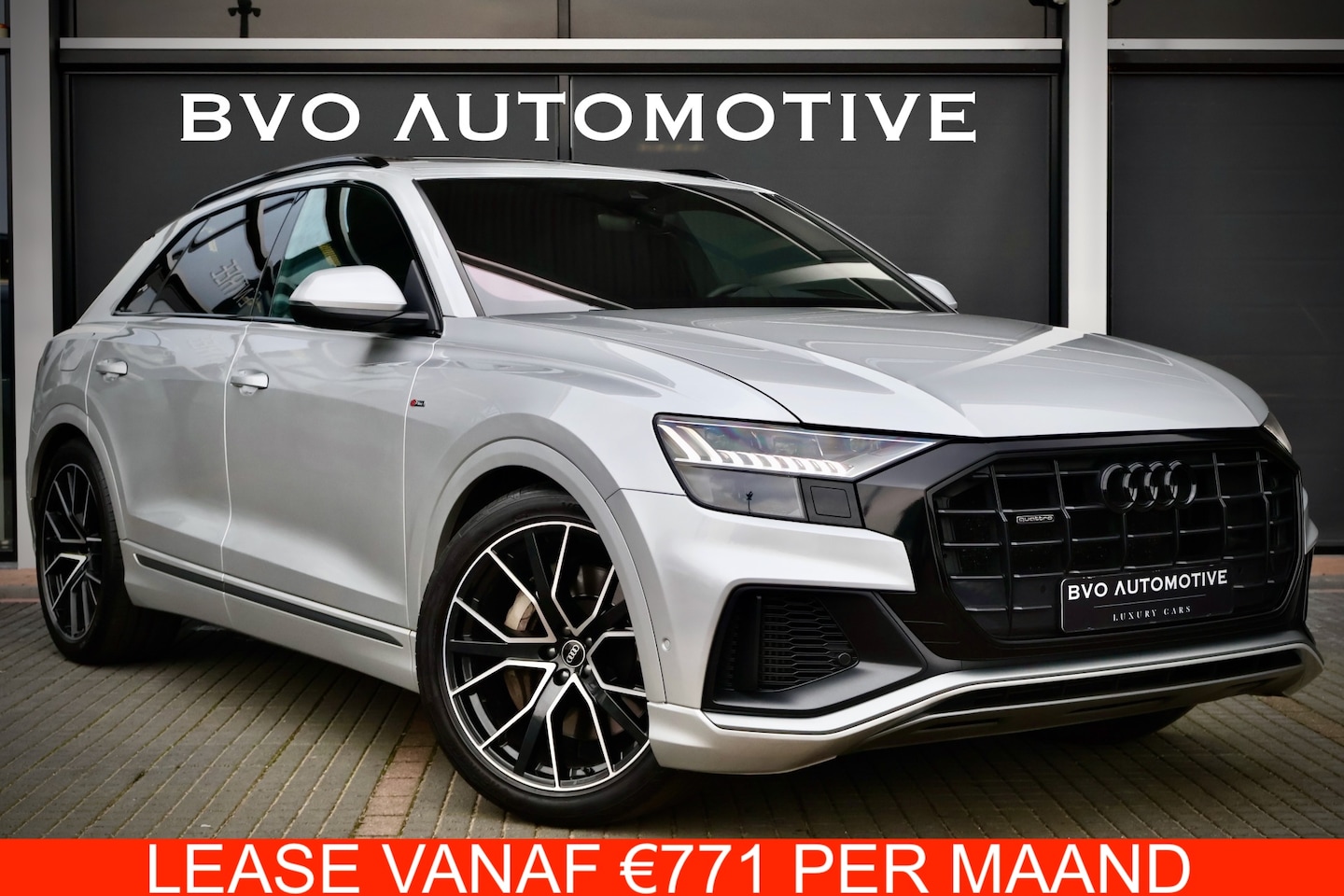 Audi Q8 - 55 TFSIe S-Line HUD Pano Nachtzicht Matrix - AutoWereld.nl