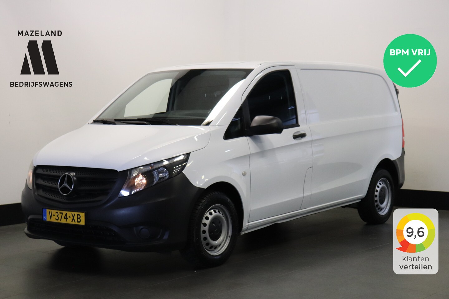 Mercedes-Benz Vito - 111 CDI - EURO 6 - Airco - Navi - Cruise - € 11.900,- Excl - AutoWereld.nl