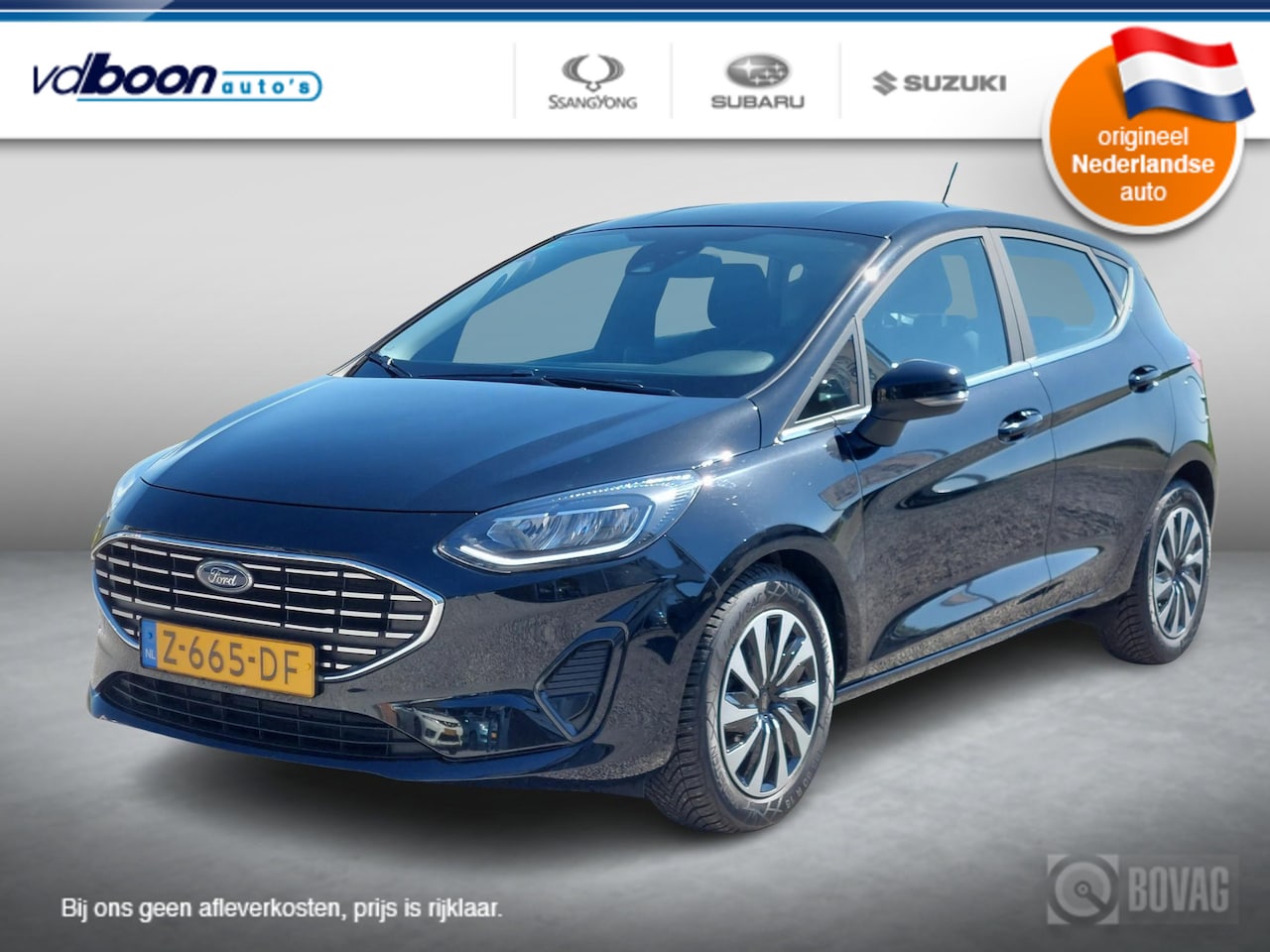 Ford Fiesta - 1.0 EcoBoost Hybrid Titanium Winterpack | NL-auto | rijklaarprijs !! - AutoWereld.nl