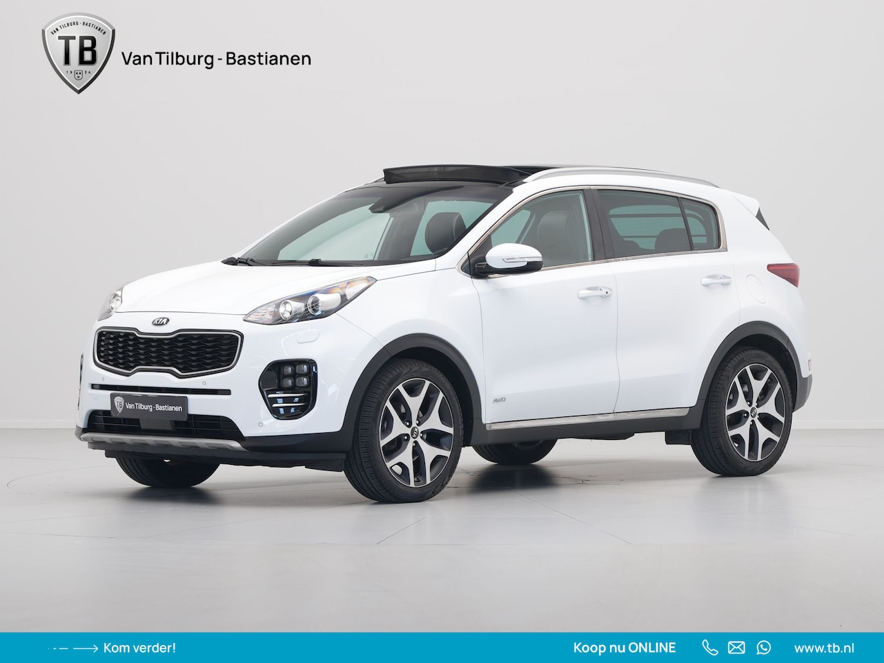 Kia Sportage - 1.6 T-GDI 4WD GT-Line Panorama Camera Stoelverwarming Side Assist JBL Carplay - AutoWereld.nl
