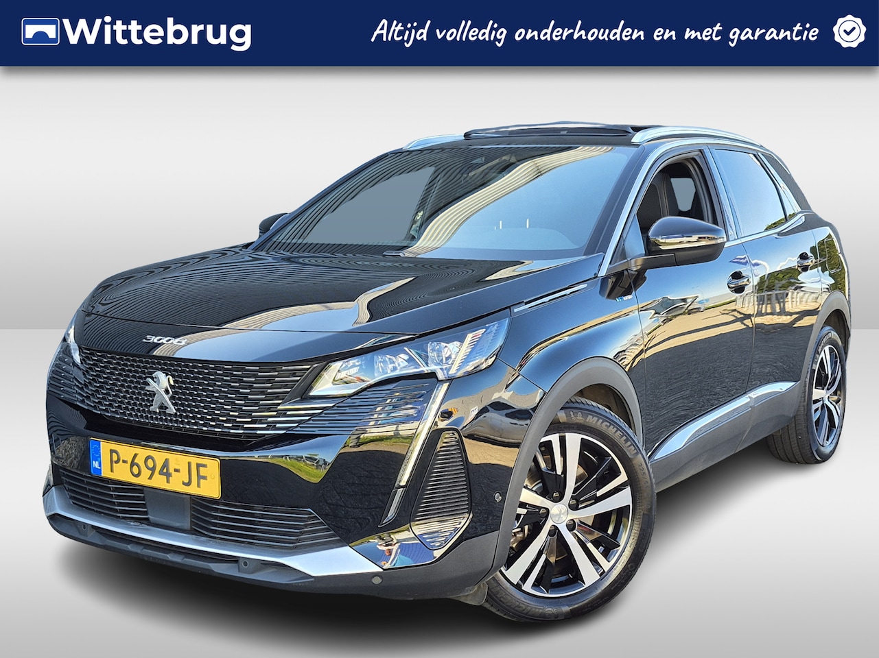 Peugeot 3008 - 1.6 HYbrid 225 GT Automaat | Facelift Model | Panoramisch Schuifdak | Comfort Stoelen | Fo - AutoWereld.nl