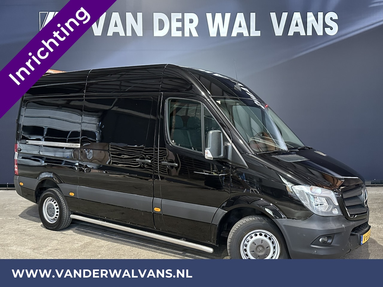 Mercedes-Benz Sprinter - 316 CDI 164pk L2H2 inrichting Euro6 Airco | Stoelverwarming | Cruiscontrol Trekhaak, Chauf - AutoWereld.nl