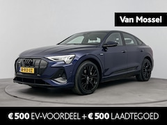 Audi e-tron Sportback - 55 quattro S edition 95 kWh | Luchtvering | Optiek zwart | Achteruitrijcamera | Stoelverwa