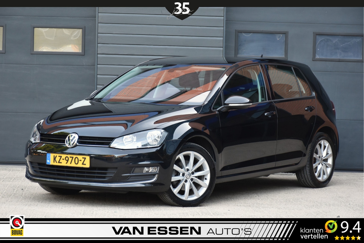 Volkswagen Golf - 1.6 TDI Connected Series Navigatie Airco Stoelverw. NL-Auto! - AutoWereld.nl