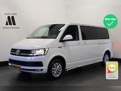 Volkswagen Transporter - 2.0 TDI Dubbele Cabine 2x Schuifdeur L2 EURO 6 - Airco - Cruise - PDC - € 18.950, - Excl