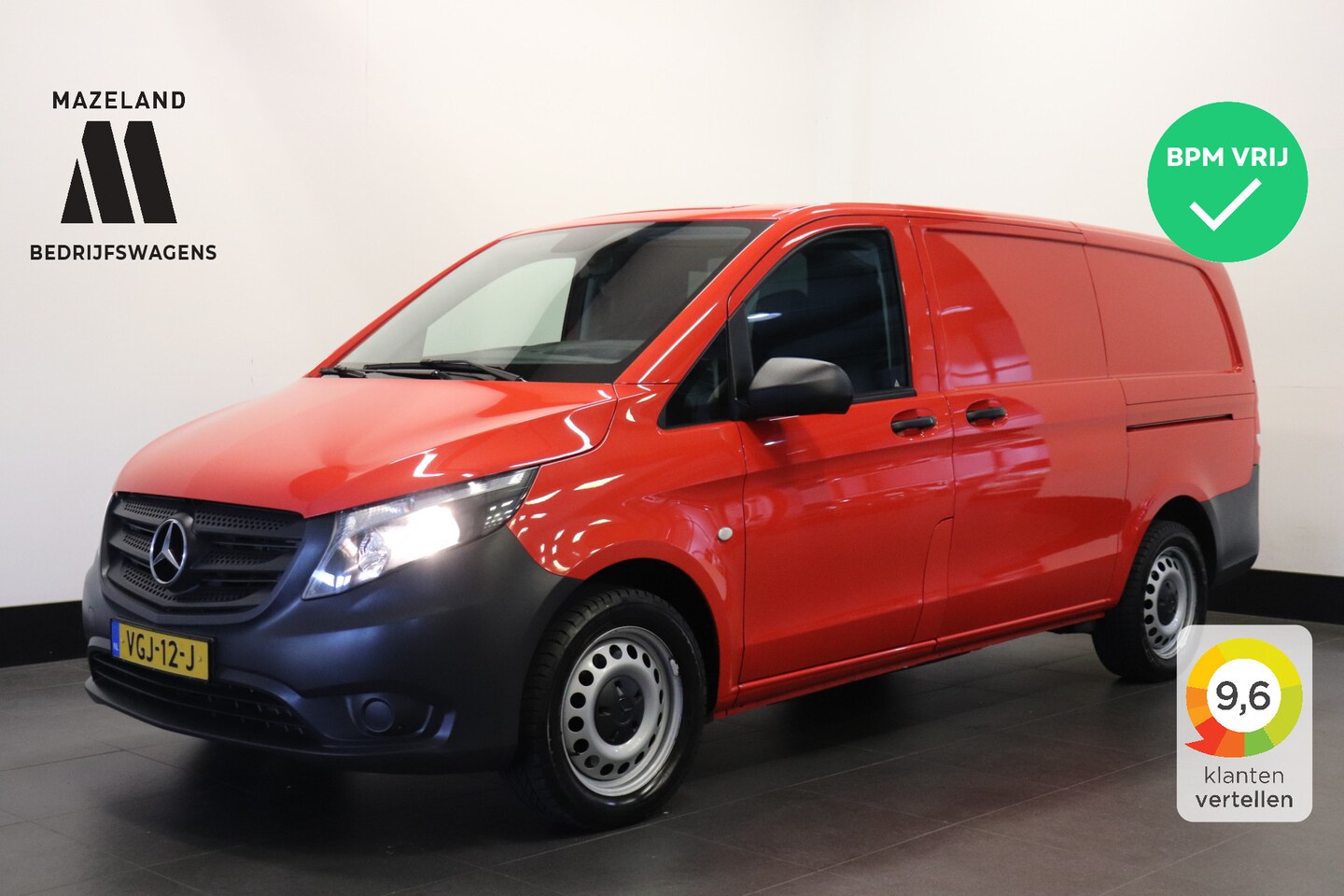 Mercedes-Benz Vito - 114 CDI Lang Automaat EURO 6 - AC/Climate - Cruise - 2x Schuideur - € 13.900,- Excl. - AutoWereld.nl
