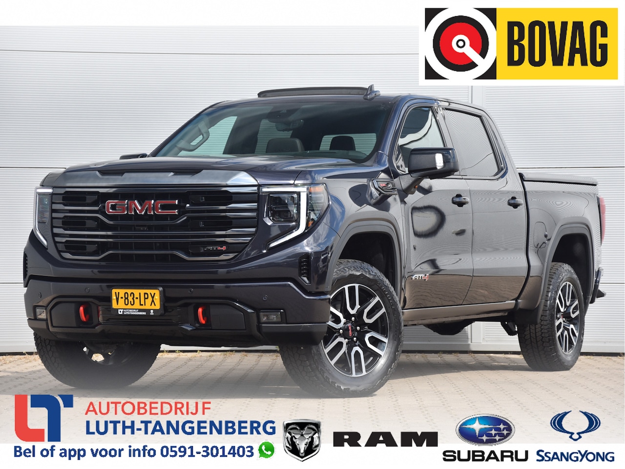 GMC Sierra 1500 - G.M.C. 6.2V8 AT4 | Rijklaar | LPG | Deksel | BPM-Vrij - AutoWereld.nl