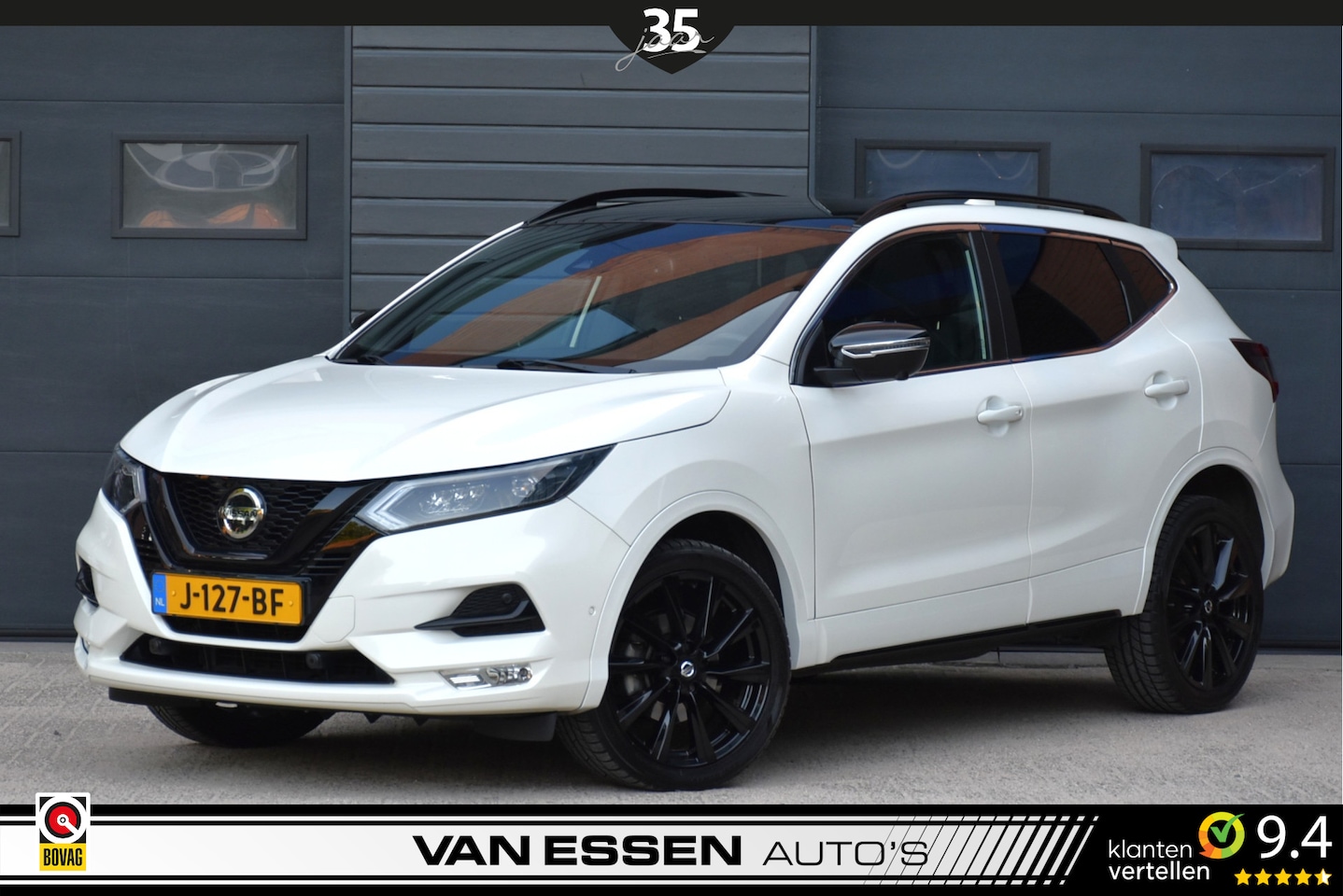 Nissan Qashqai - 1.3 DIG-T N-Tec Automaat Navigatie 360-Camera Trekhaak ACC NL-Auto! - AutoWereld.nl