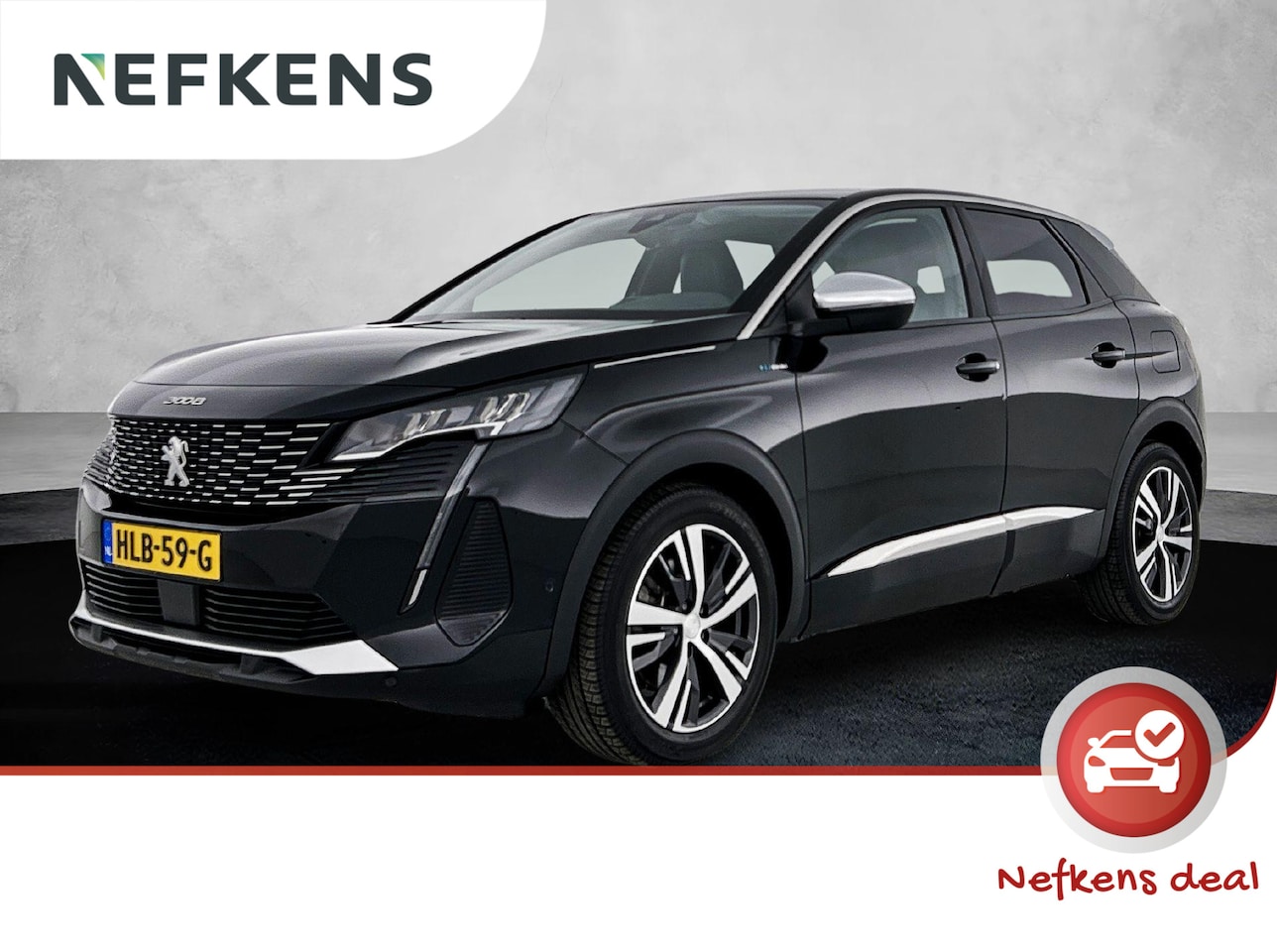 Peugeot 3008 - SUV Allure Hybrid 225 pk Automaat | Navigatie | Achteruitrijcamera | Accu 94% | LED Koplam - AutoWereld.nl