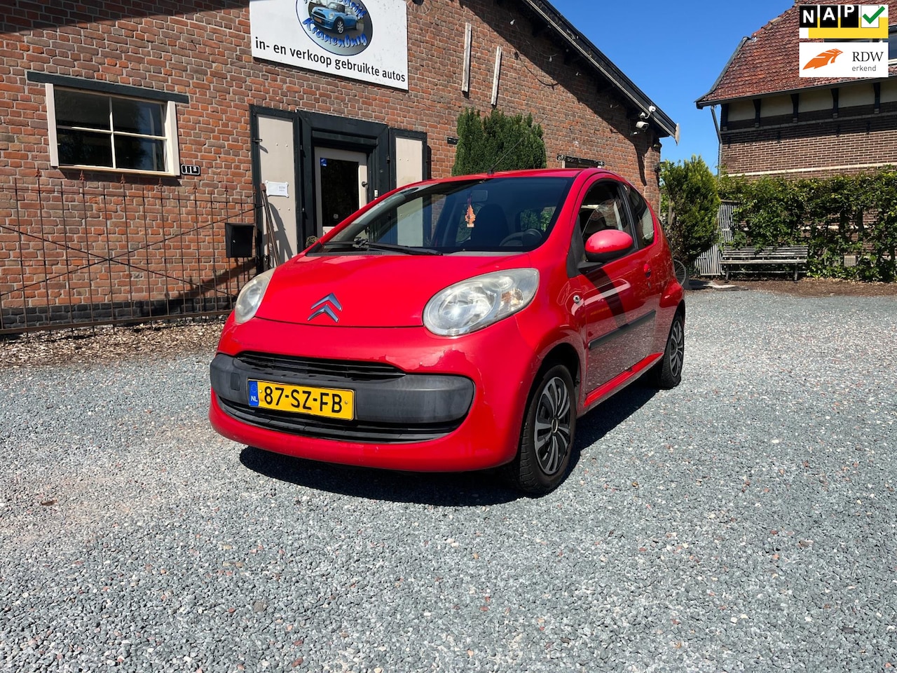 Citroën C1 - 1.0-12V Ambiance 1.0-12V Ambiance ( Elektrische ramen + Nieuwe Apk ) - AutoWereld.nl