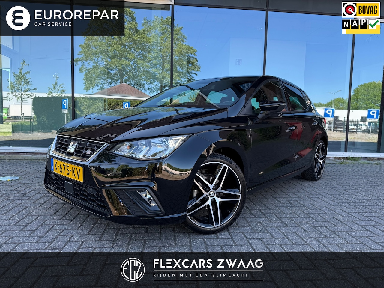 Seat Ibiza - 1.0 TSI FR Business Intense - Navi - Climate - Parkeerhulp - Trekhaak afn. - Org.NL - AutoWereld.nl