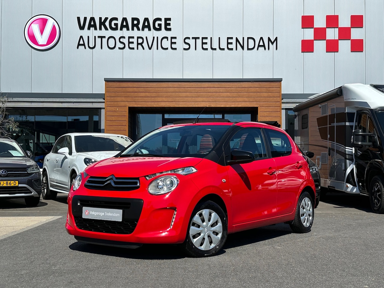 Citroën C1 - 1.0 e-VTi Airscape Feel|Open Dak|Stoelverw|Cruise Control|Airco|Elektr Ramen - AutoWereld.nl