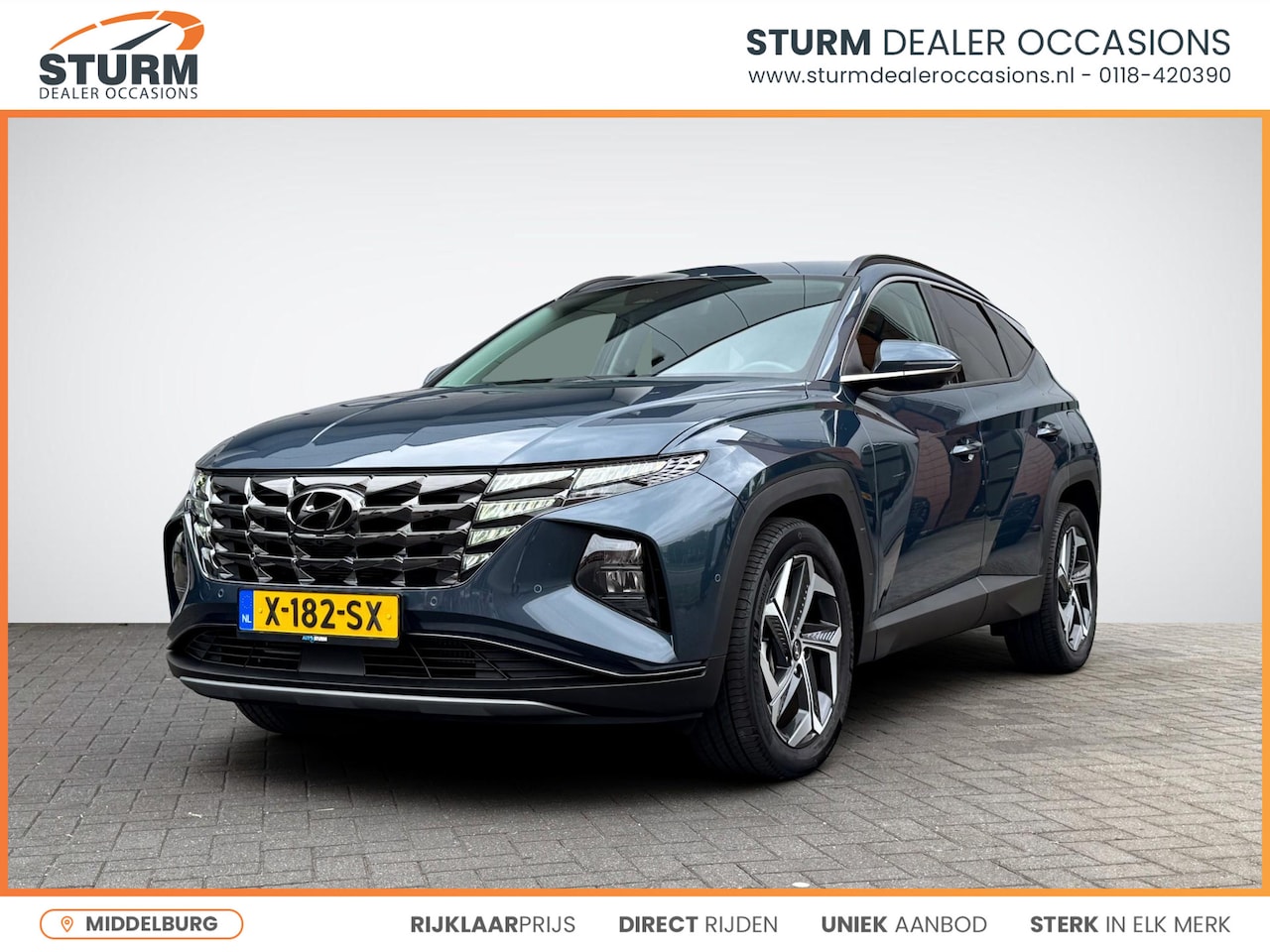 Hyundai Tucson - 1.6 T-GDI HEV Premium 1.6 T-GDI HEV Premium - AutoWereld.nl