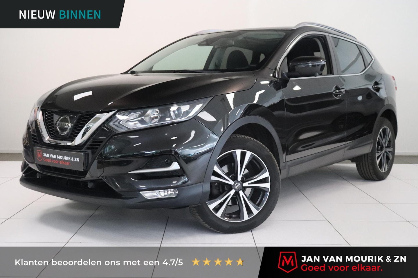 Nissan Qashqai - 1.2 N-Connecta | 360 Camera | Panoramadak | Trekhaak | Apple Carplay Android Auto | Climat - AutoWereld.nl