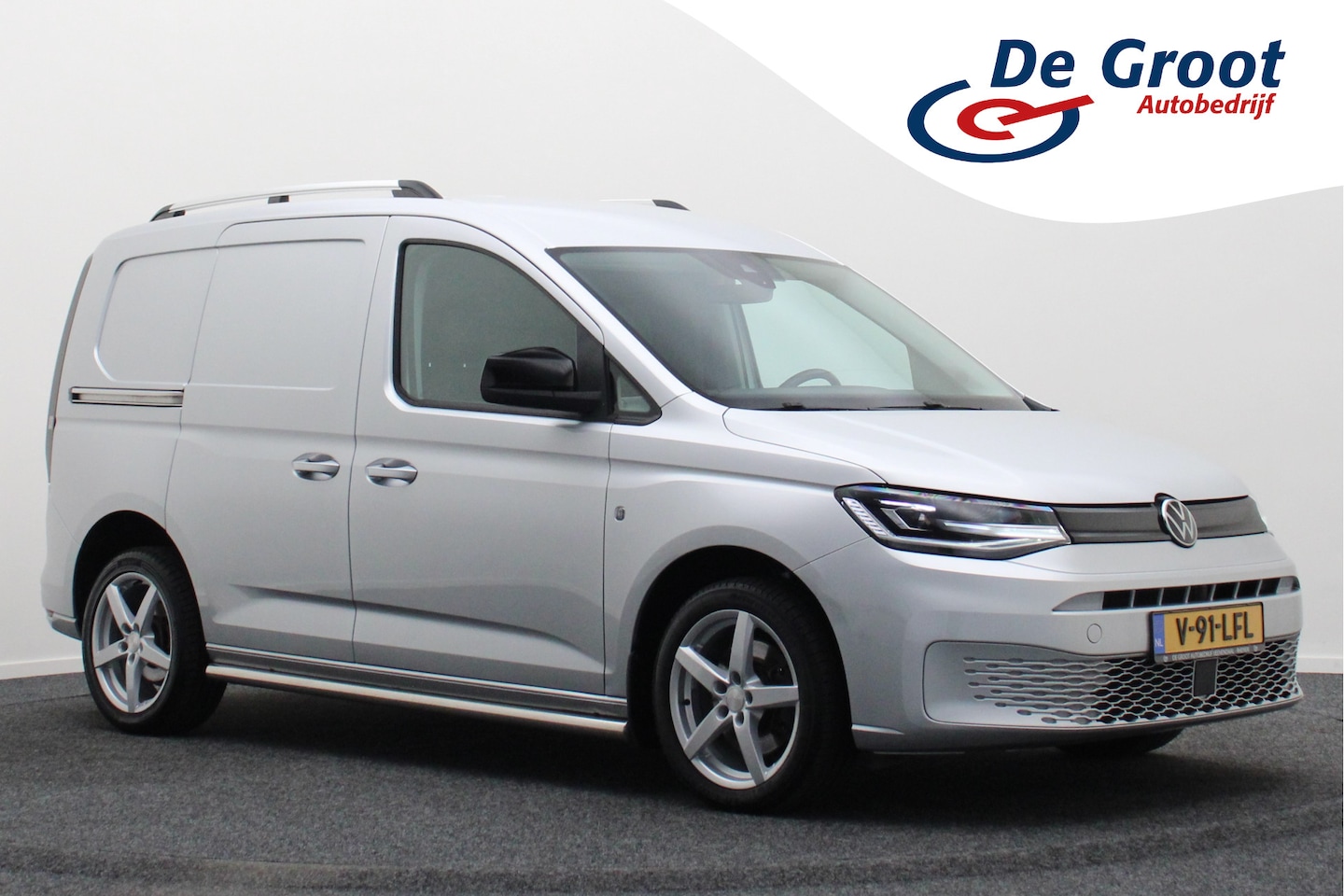 Volkswagen Caddy Cargo - 2.0 TDI DSG 1st Edition 2x Schuifdeur, Leer, Camera, ACC, Virtual Cockpit, LED, Trekhaak, - AutoWereld.nl