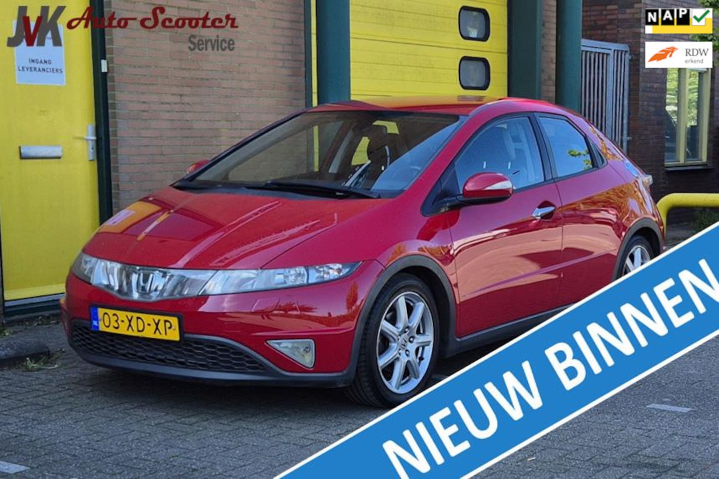 Honda Civic - 1.8 Sport Airco! Automaat! - AutoWereld.nl