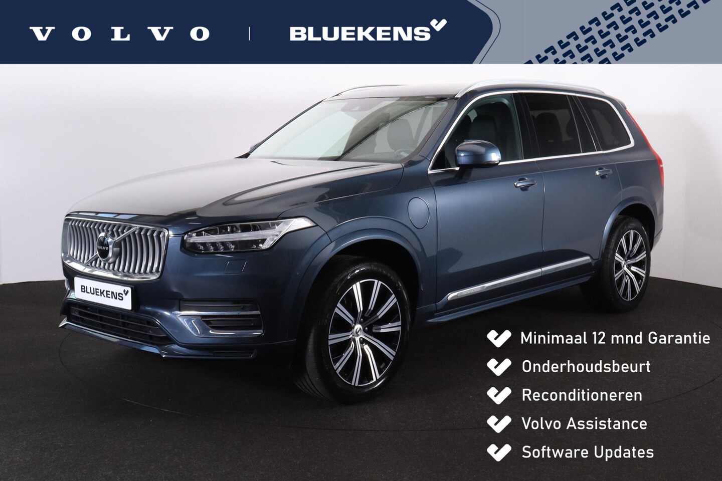 Volvo XC90 - T8 Recharge AWD Inscription - IntelliSafe Assist & Surround - Adaptieve LED koplampen - Pa - AutoWereld.nl