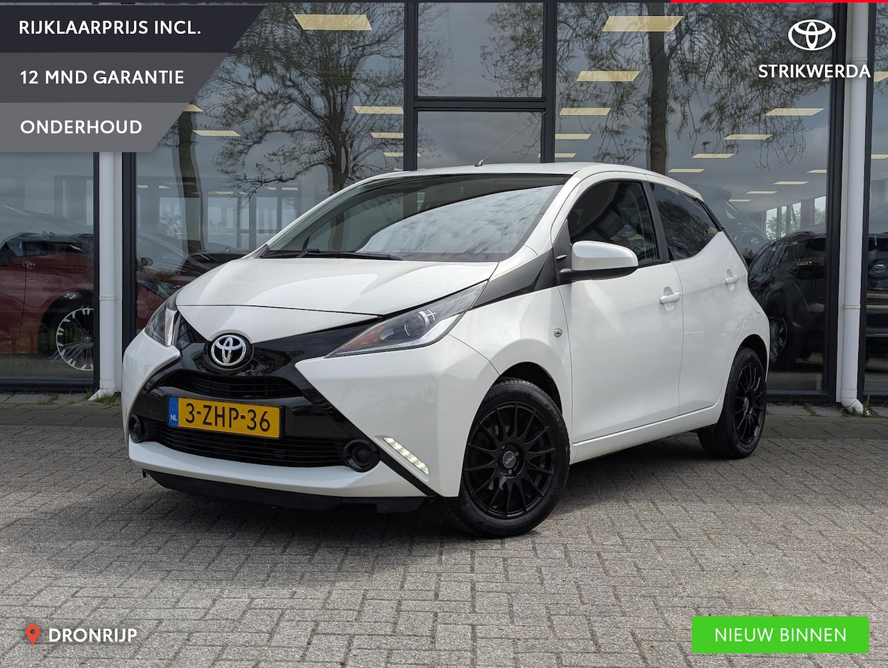 Toyota Aygo - 1.0 VVT-i x-play | El. ramen en spiegels | Airco | Cruise | Camera - AutoWereld.nl